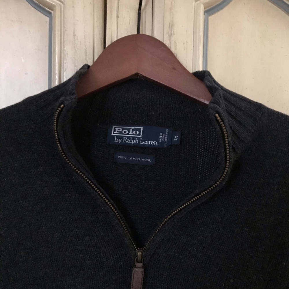 COPY - Ralph Lauren turtleneck zip sweater